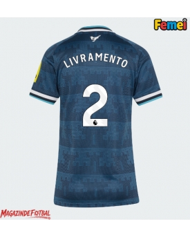 Newcastle United Tino Livramento #2 Tricou Fotbal Replică 2026-27 Femei Deplasare Newcastle United Tino Livramento #2 Tricou Fotbal Replică 2026-27 Femei Deplasare